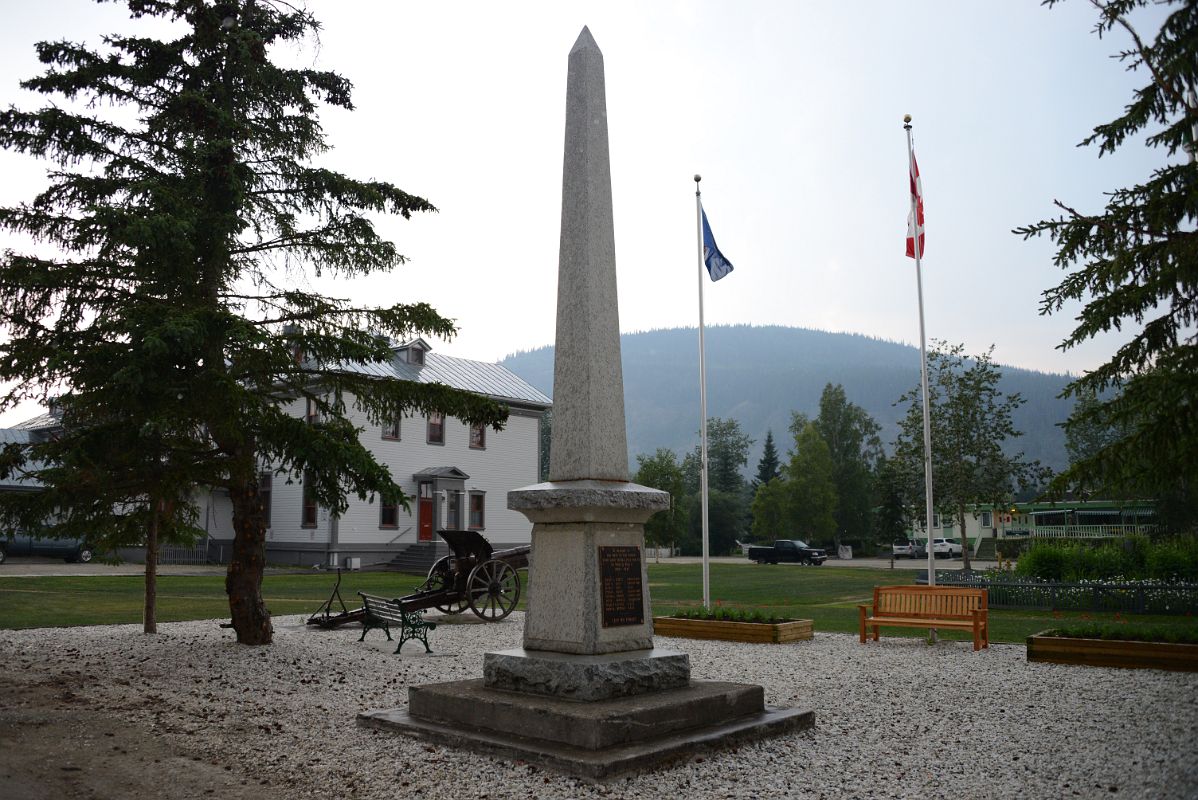 06 In Memory Of The Men Of The Yukon Who Gave Their Lives For Us In World War II Dawson City Yukon
